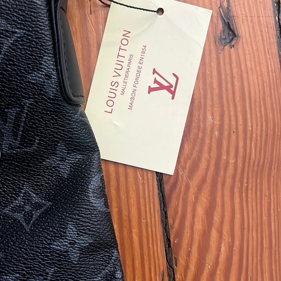 Black Monogram Messenger Bag - Picture 4 of 7